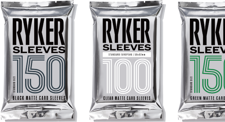 ryker card sleeves review for MTG Magic The Gathering and board games Ryker | Premium Card Sleeve